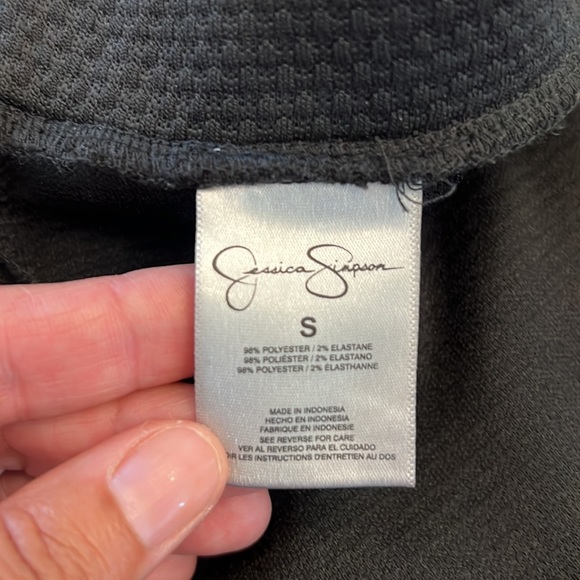 Jessica Simpson Black Leighton Fit & Flare Ruffle Mini Skirt - Picture 7 of 8